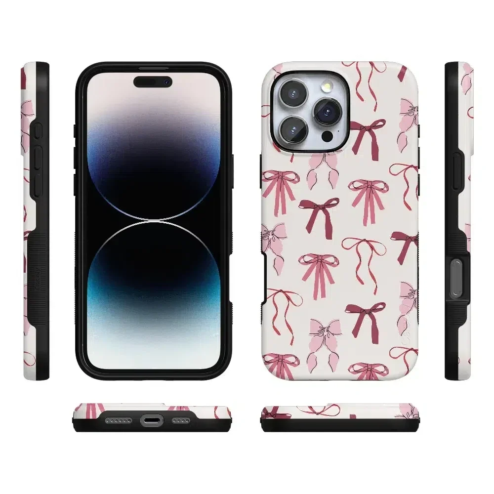Lover Girlie | Pink Bows iPhone Case Phone Case Casetry