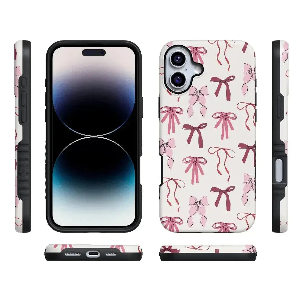 Lover Girlie | Pink Bows iPhone Case Phone Case Casetry