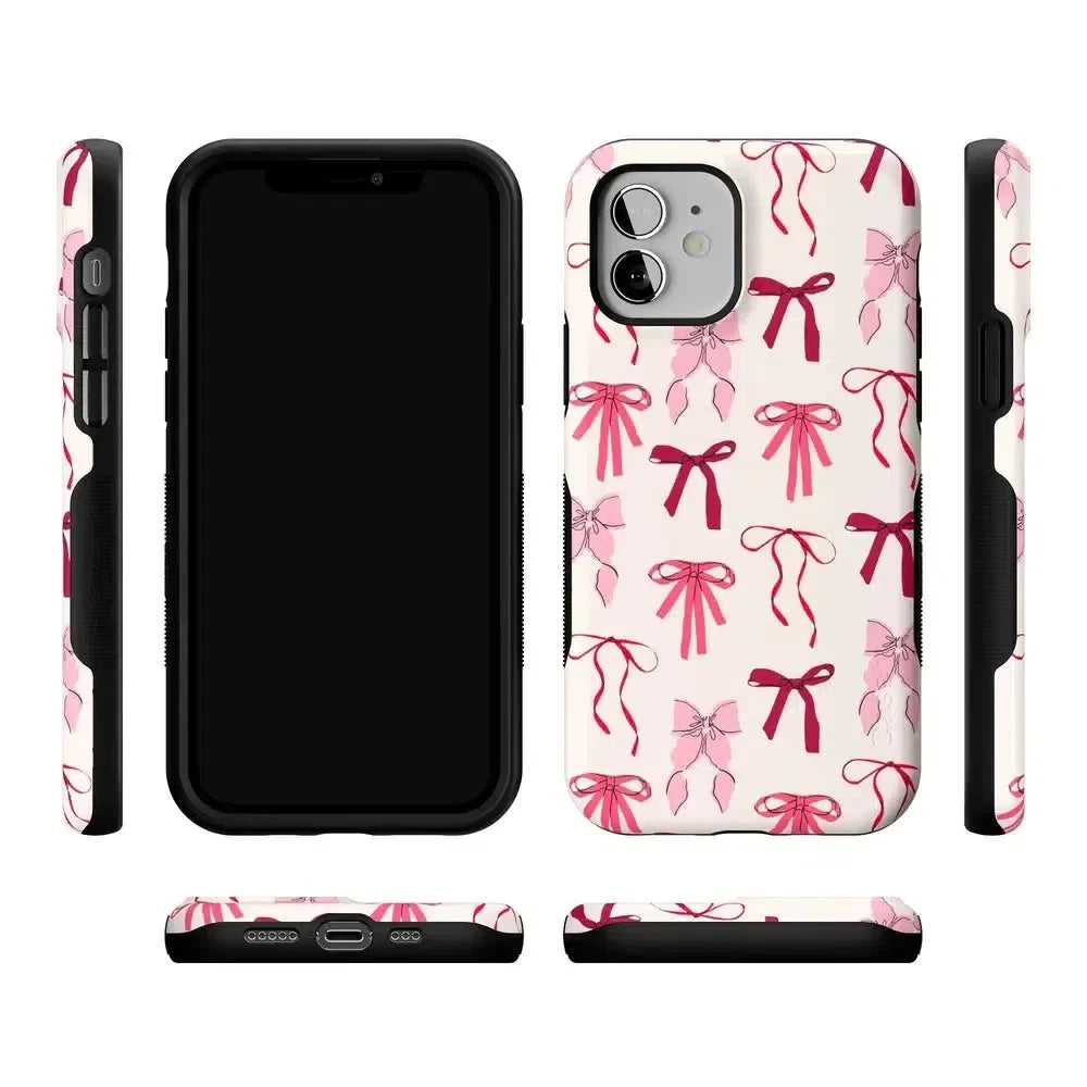 Lover Girlie | Pink Bows Case Phone Case Casetry