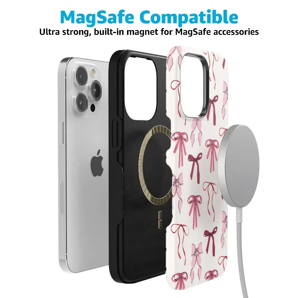 Lover Girlie | Pink Bows iPhone Case Phone Case Casetry