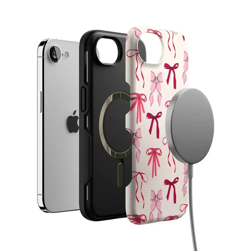 Lover Girlie | Pink Bows iPhone Case Phone Case Casetry