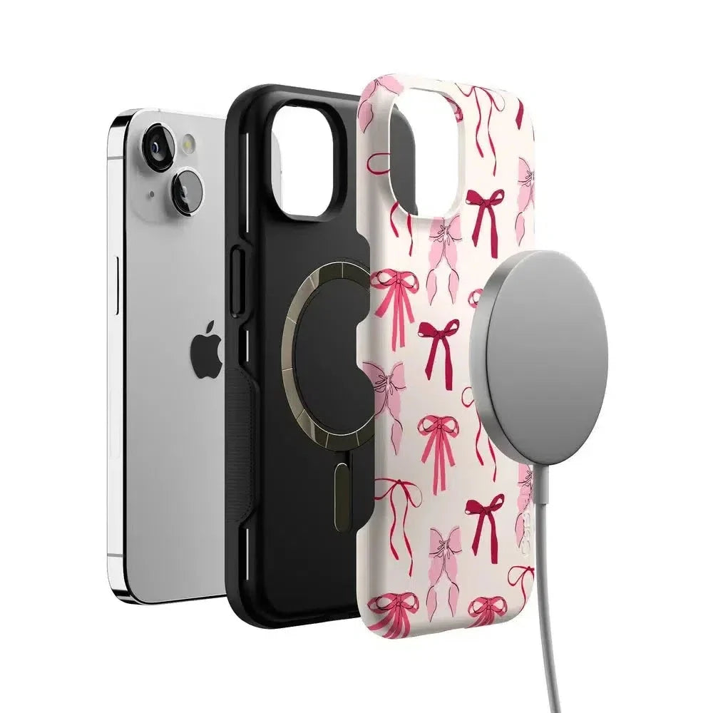 Lover Girlie | Pink Bows Case Phone Case Casetry