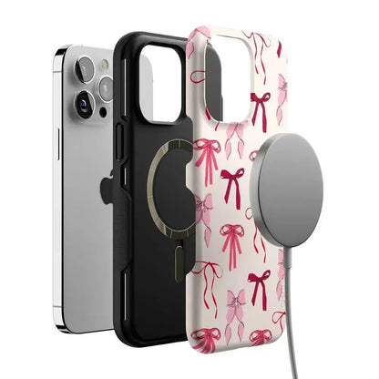Lover Girlie | Pink Bows Case Phone Case Casetry