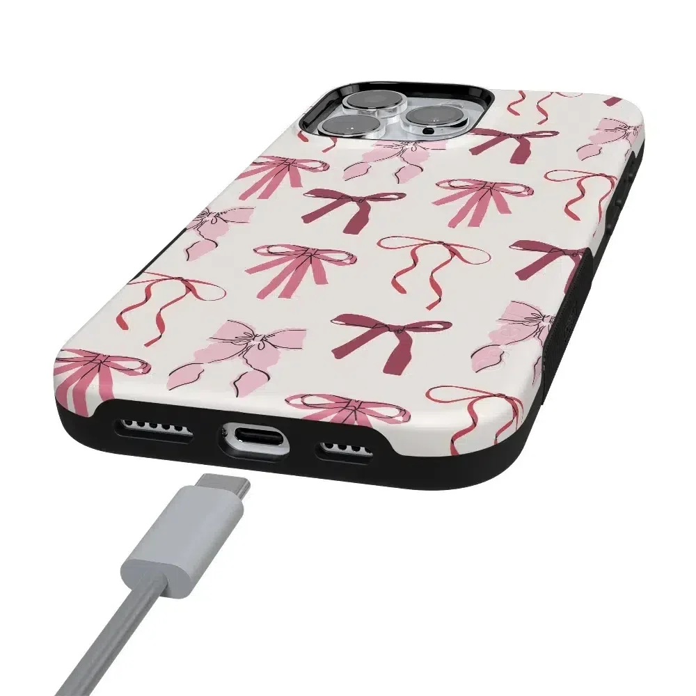 Lover Girlie | Pink Bows iPhone Case Phone Case Casetry
