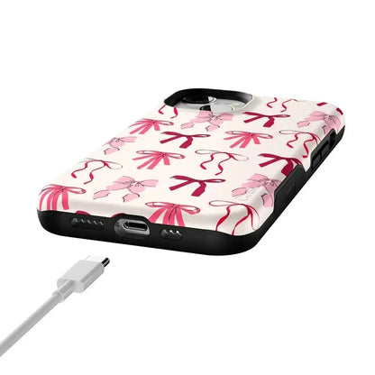 Lover Girlie | Pink Bows Case Phone Case Casetry