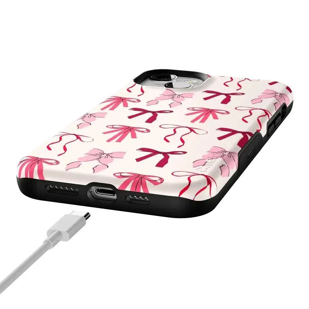 Lover Girlie | Pink Bows Case Phone Case Casetry