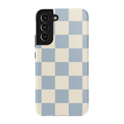 Fit Check | Light Blue Checkerboard Case - Galaxy S22 Plus