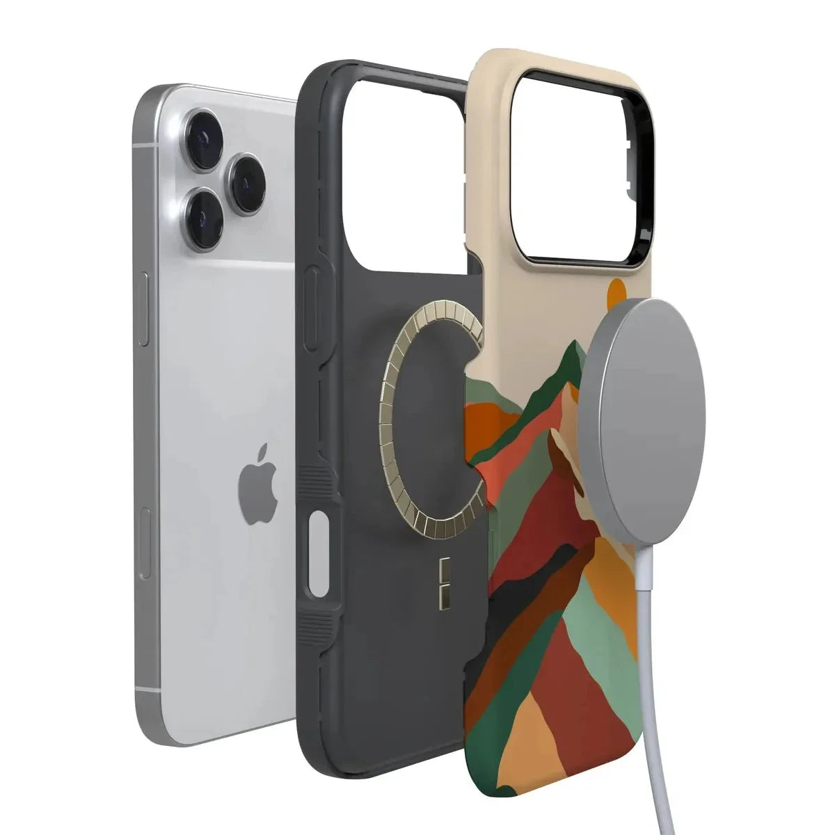 Magic Mountain | Colorblock Case iPhone Case get.casely