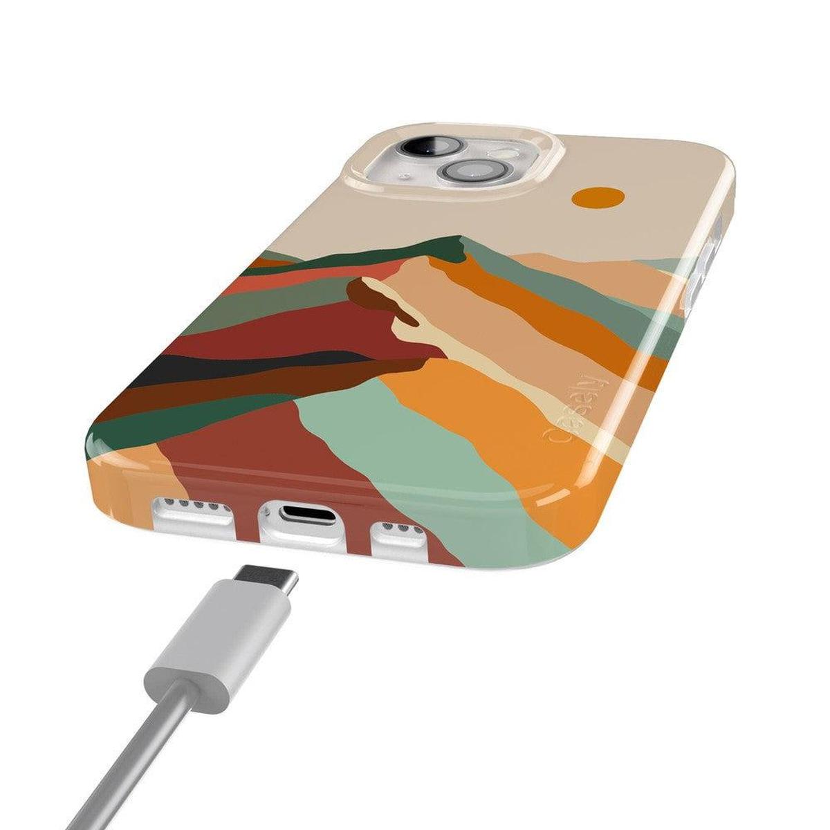 Magic Mountain | Colorblock Case iPhone Case get.casely