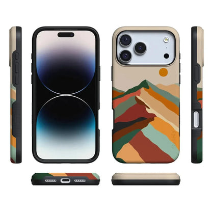 Magic Mountain | Colorblock Case iPhone Case get.casely
