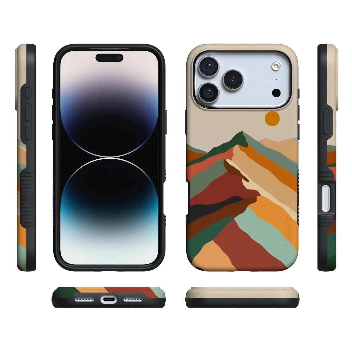 Magic Mountain | Colorblock Case iPhone Case get.casely