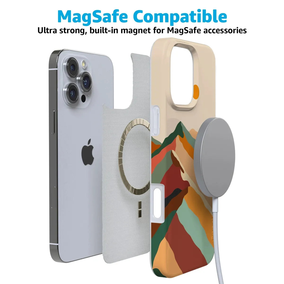 Magic Mountain | Colorblock Case iPhone Case get.casely