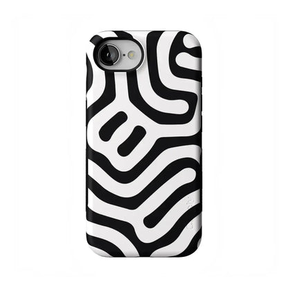 Maze | High Contrast Design Case Phone Case Casetry Bold Flex + MagSafe® iPhone 16e