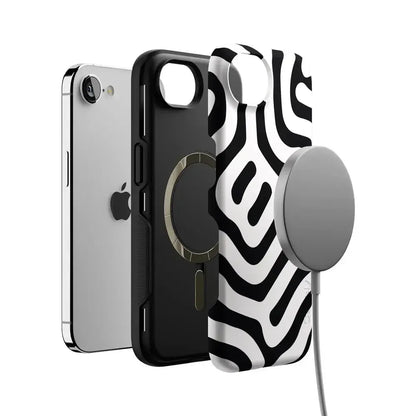 Maze | High Contrast Design Case Phone Case Casetry