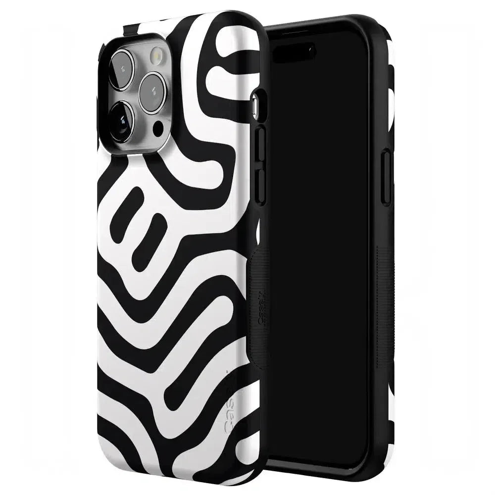 Maze | High Contrast Design Case Phone Case Casetry