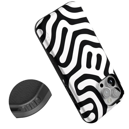 Maze | High Contrast Design Case Phone Case Casetry