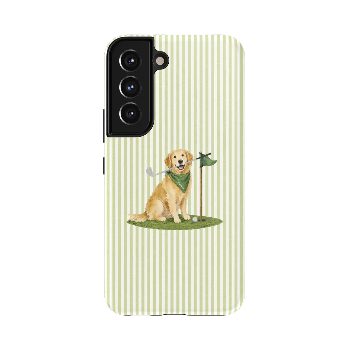 Golden on the Green | Clubhouse Case - Galaxy S22