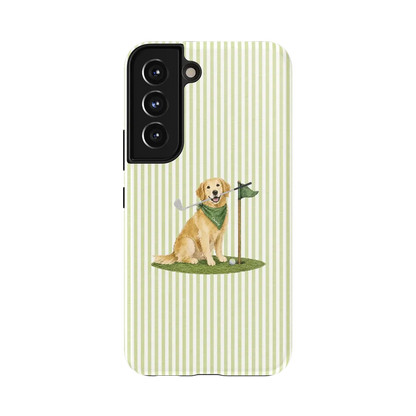 Golden on the Green | Clubhouse Case - Galaxy S22