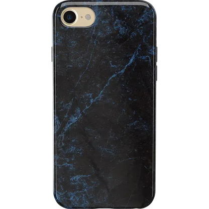 Midnight Marble | Black & Navy Case iPhone Case get.casely Classic iPhone 6/7/8