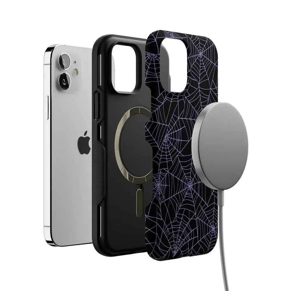 Midnight Web | Spider Web Case Phone Case Casetry