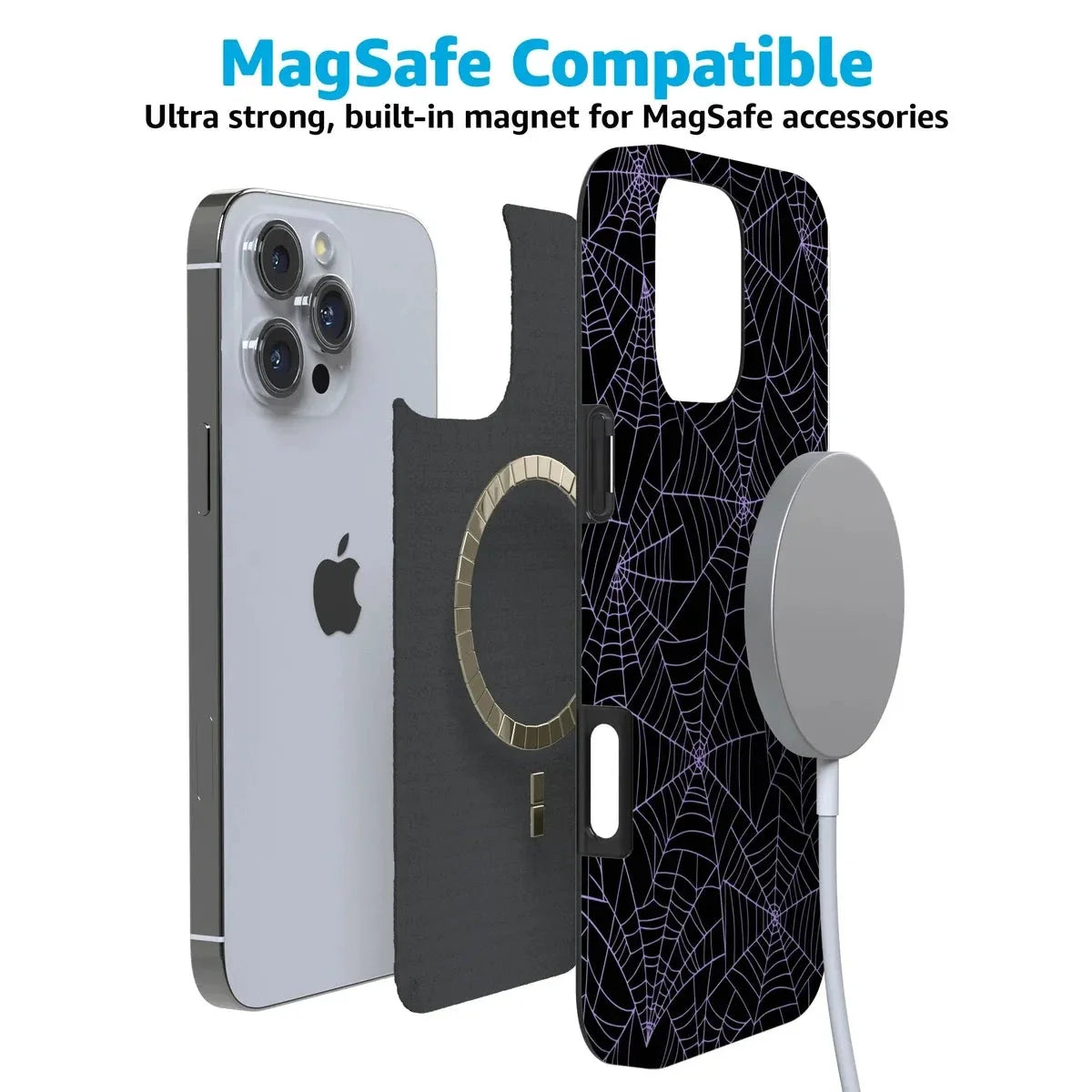 Midnight Web | Spider Web Case Phone Case Casetry