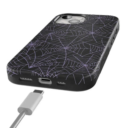 Midnight Web | Spider Web Case Phone Case Casetry