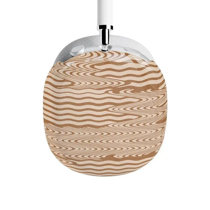 Mocha Ripple | Brown Waves AirPods Max Case AirPods Case Casetry
