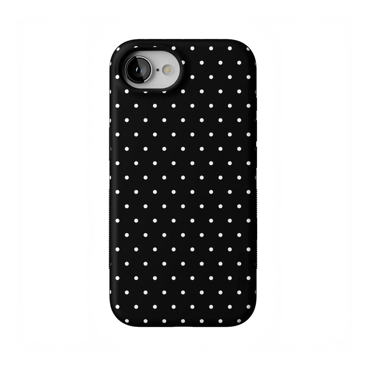 On the Dot | White Polka Dot Case