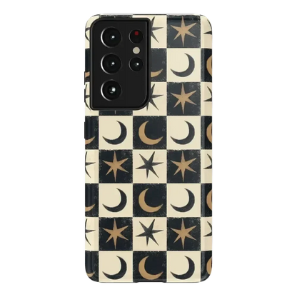 Mystic Moonstar | Black Celestial Case Phone Case get.casely Essential Galaxy S21 Ultra