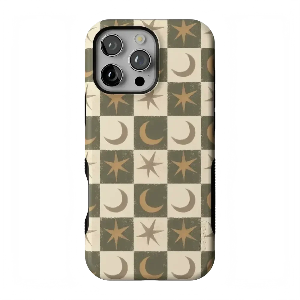 Mystic Moonstar | Green Celestial Case Phone Case get.casely Bold Flex + MagSafe® iPhone 16 Pro Max