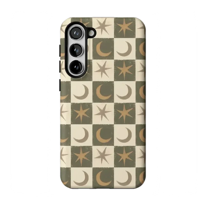 Mystic Moonstar | Green Celestial Case Phone Case get.casely Essential Galaxy S23 Plus