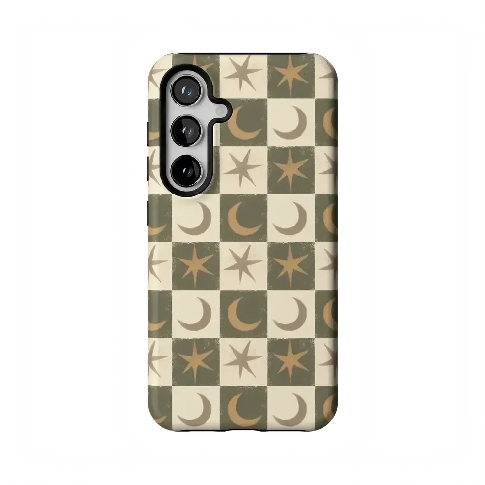 Mystic Moonstar | Green Celestial Case Phone Case get.casely Essential Galaxy S24