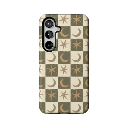 Mystic Moonstar | Green Celestial Case Phone Case get.casely Essential Galaxy S24