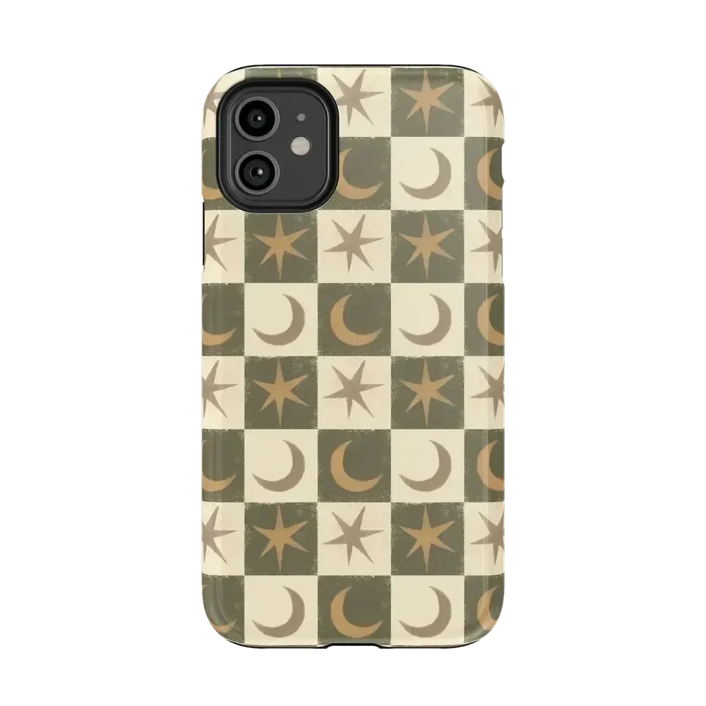 Mystic Moonstar | Green Celestial Case Phone Case get.casely Essential iPhone 11