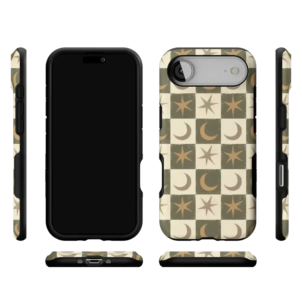 Mystic Moonstar | Green Celestial Case Phone Case get.casely