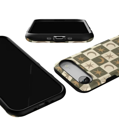 Mystic Moonstar | Green Celestial Case Phone Case get.casely