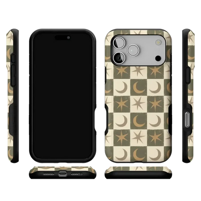 Mystic Moonstar | Green Celestial Case Phone Case get.casely