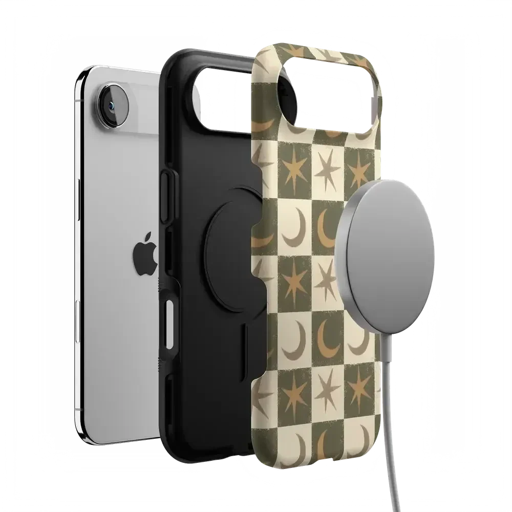 Mystic Moonstar | Green Celestial Case Phone Case get.casely