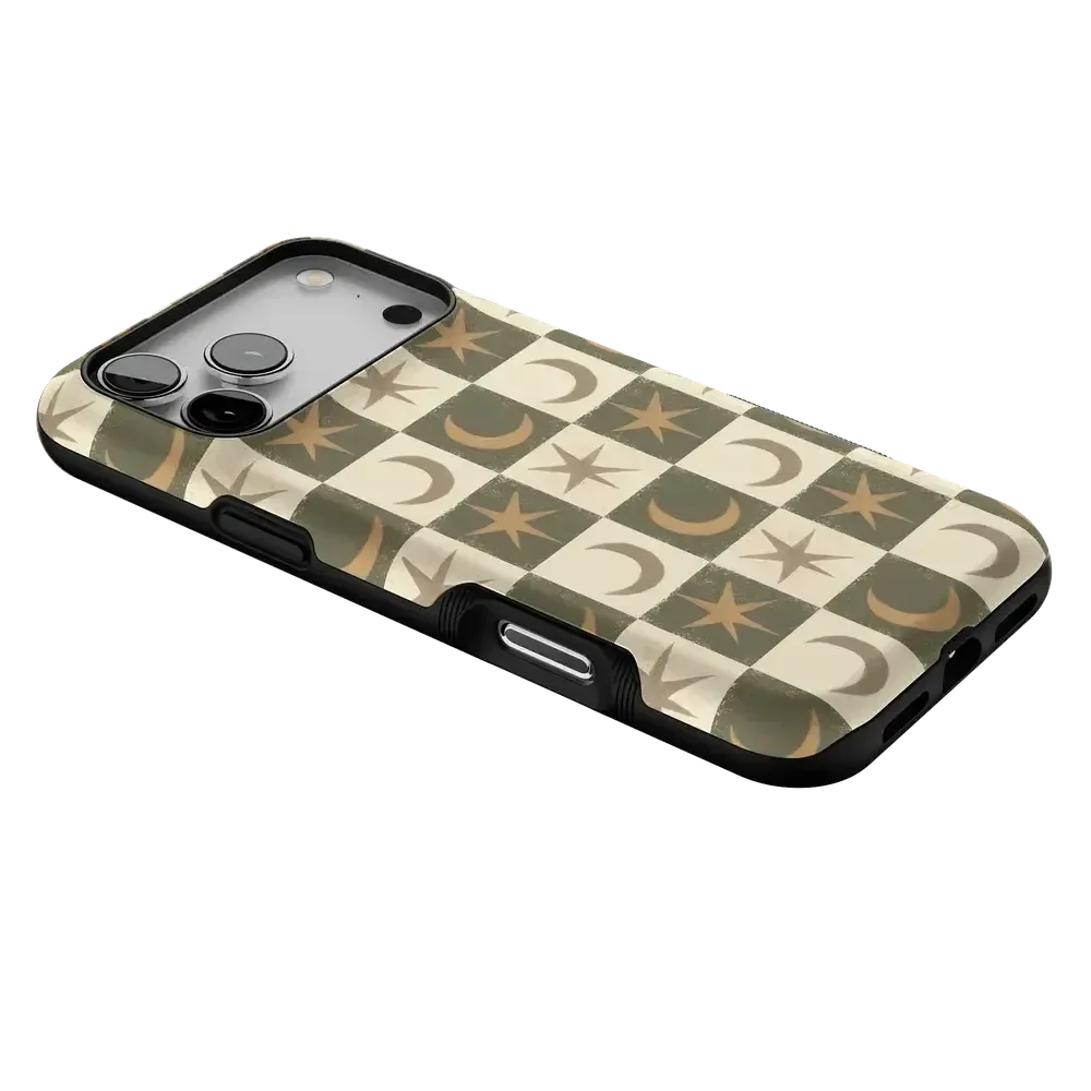 Mystic Moonstar | Green Celestial Case Phone Case get.casely