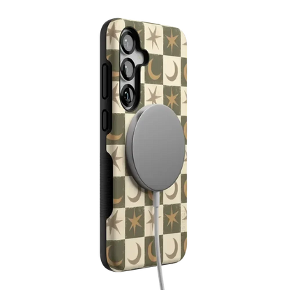 Mystic Moonstar | Green Celestial Case Phone Case get.casely