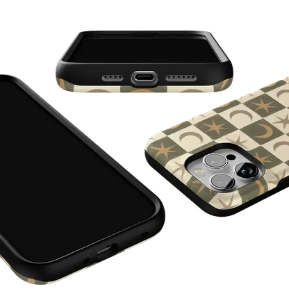 Mystic Moonstar | Green Celestial Case Phone Case get.casely