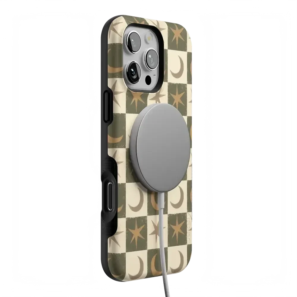 Mystic Moonstar | Green Celestial Case Phone Case get.casely