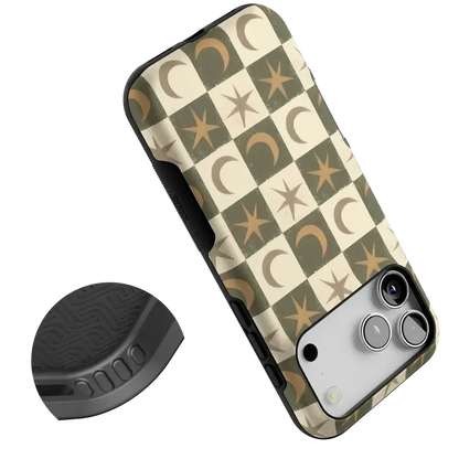 Mystic Moonstar | Green Celestial Case Phone Case get.casely