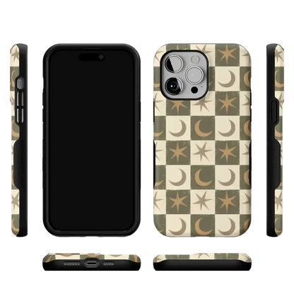 Mystic Moonstar | Green Celestial Case Phone Case get.casely