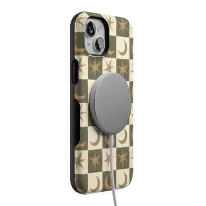 Mystic Moonstar | Green Celestial Case Phone Case get.casely