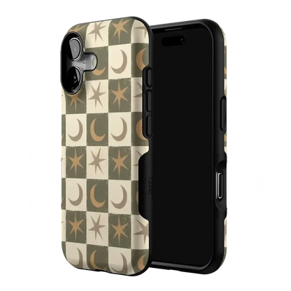 Mystic Moonstar | Green Celestial Case Phone Case get.casely