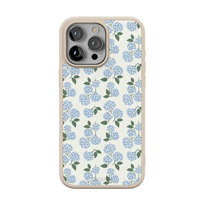 Nantucket Cottage | Blue Hydrangea Case iPhone Case get.casely Align + MagSafe® iPhone 15 Pro Max