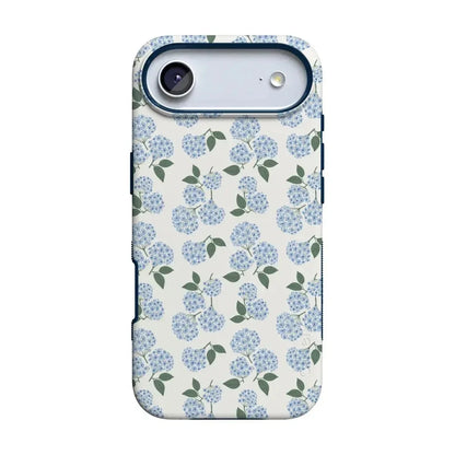Nantucket Cottage | Blue Hydrangea Case iPhone Case get.casely Bold Flex + MagSafe® iPhone 17 Air