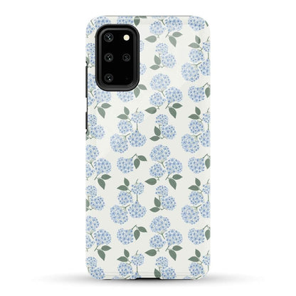 Nantucket Cottage | Blue Hydrangea Case iPhone Case get.casely Essential Galaxy S20 Plus