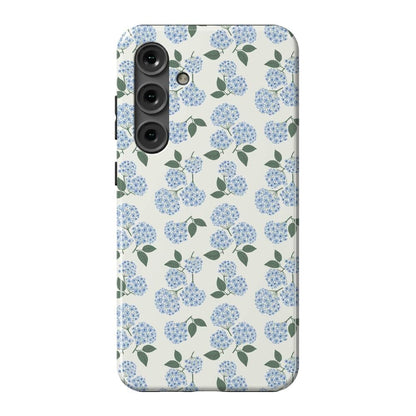 Nantucket Cottage | Blue Hydrangea Case iPhone Case get.casely Essential Galaxy S24 Plus